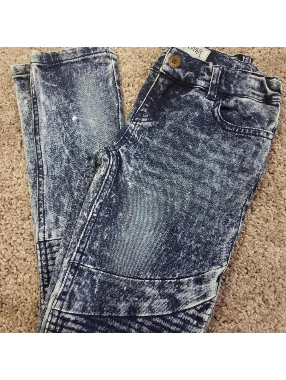 Boutique Girls Jak & Peppar Acid Wash Skinny Jeans 6x
